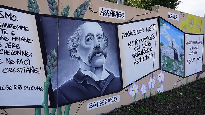 Un murales nuovo di zecca vi dà il benvenuto a Santeramo in Colle